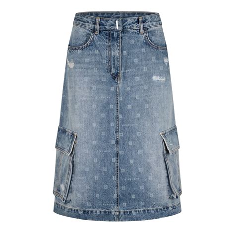 givenchy skirt set|givenchy skirt denim.